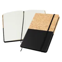 Cuaderno Corcho/Pu 80 hojas corcho y PU