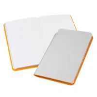 Libreta Silver PU plateado 10 x 14 cm