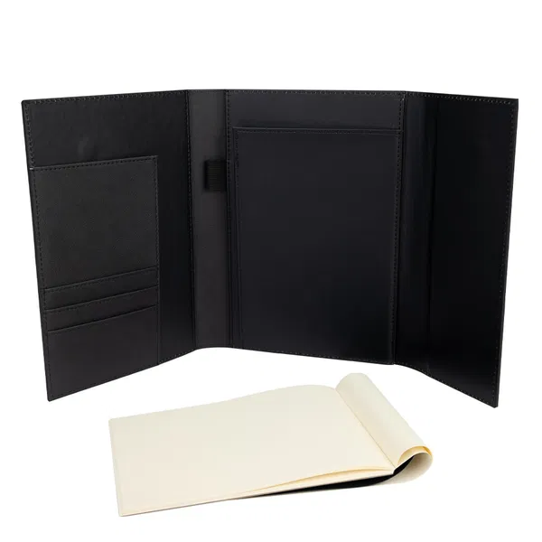 Deluxe Carpeta Con Libreta De Apuntes Boss PU personalizado con logo empresa - Carpetas y Portadocumentos corporativo Chile