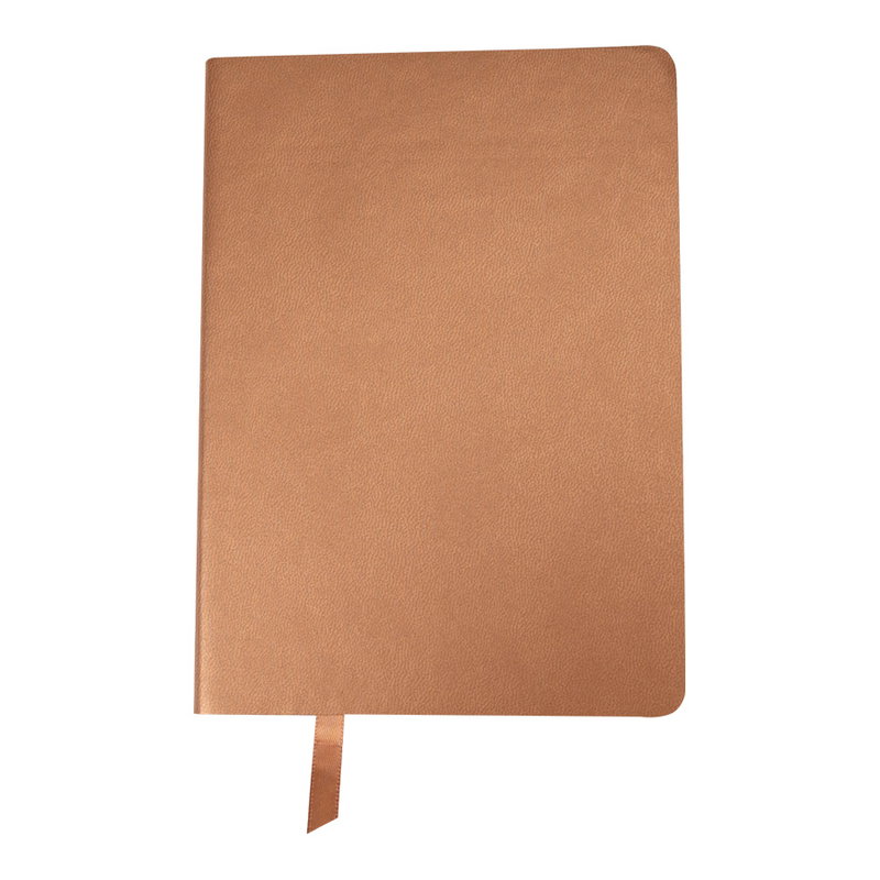 Libreta Encobrizada De Pu Eco-Cuero A6 80 hojas