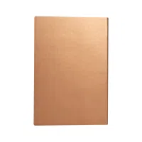 Cuaderno Encobrizado De Pu Eco-Cuero A5, 80 hojas