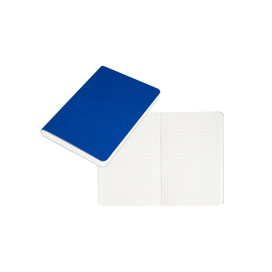 Deluxe Libreta Termo-Pu Modelo Soft A6 96 hojas personalizado con logo empresa - Tapa Blanda corporativo Chile