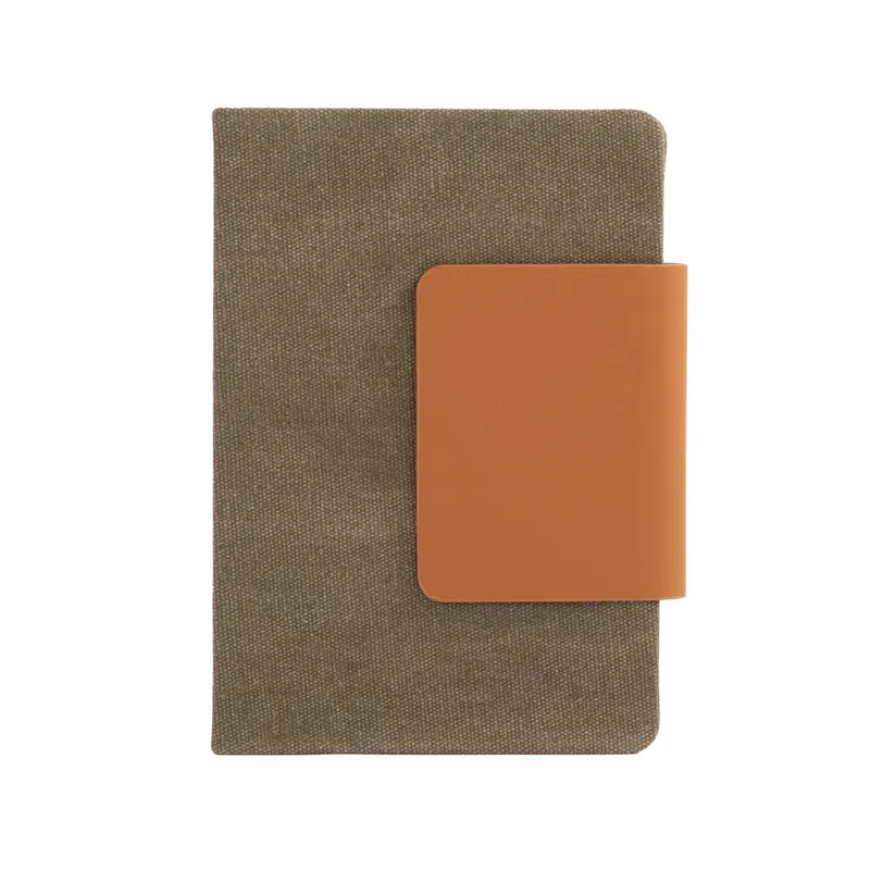 Cuaderno A5 Giverny canvas reciclado Cuaderno A5 Giverny canvas reciclado