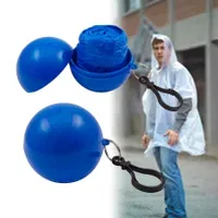 Capa De Agua bolita plástica con mosquetón