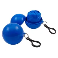 Capa De Agua bolita plástica con mosquetón