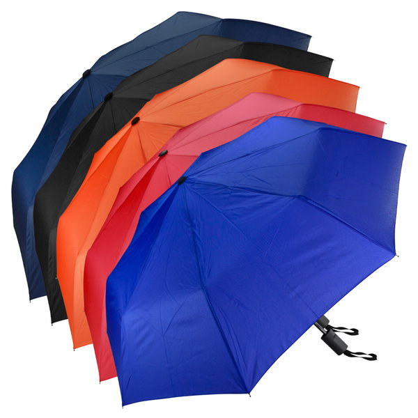 Deluxe Paraguas Corto Pongee 190T Pongee personalizado con logo empresa - Merchandising corporativo Chile