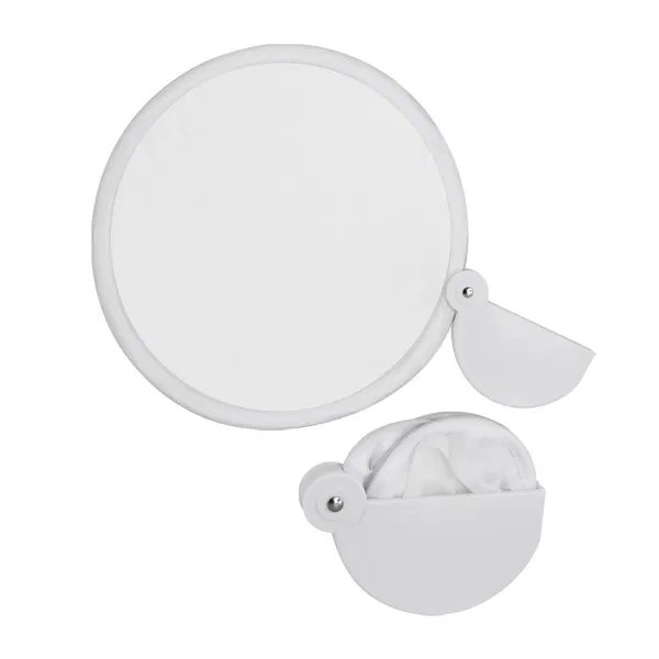 Abanico Plegable Para Sublimación Ø 20 cm abierto personalizado con logo empresa - Catálogo de Merchandising Empresarial corporativo Chile