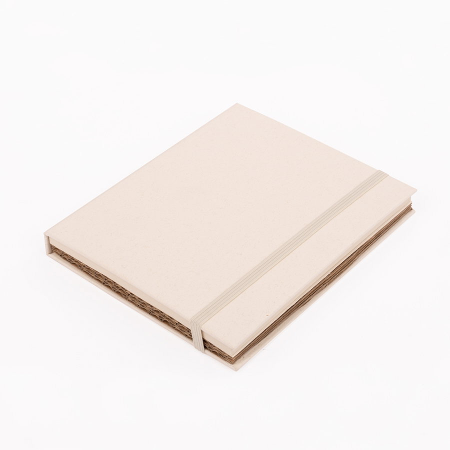 Set Libreta Baleares cartón lácteo reciclado — vista destacada