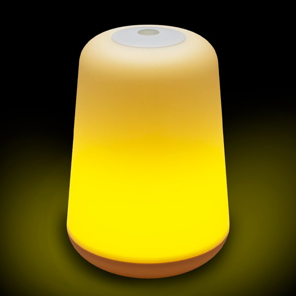 Lámpara Led - Luz Cálida plástico LED removible personalizado con logo empresa - Merchandising corporativo Chile