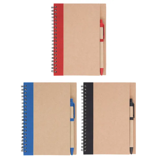 Libreta Ecológica tapa rígida, papel reciclado Libreta Ecológica tapa rígida, papel reciclado personalizado con logo empresa - Ecológicos corporativo Chile