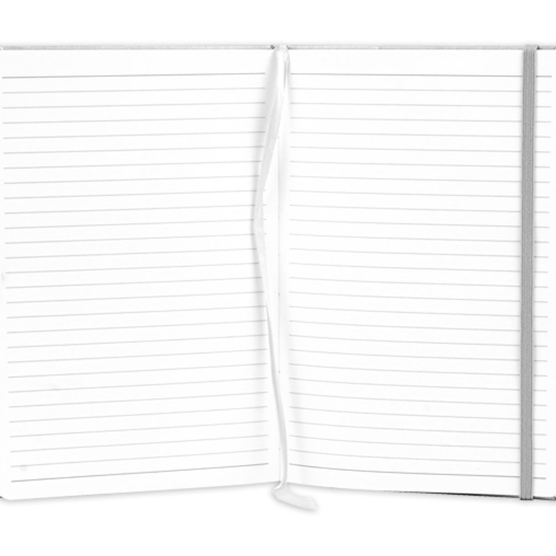 Libreta Mediana cierre elástico, 80 hojas