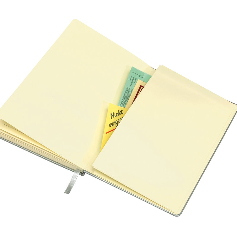 Libreta Mediana cierre elástico, 80 hojas