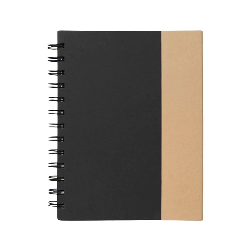 Libreta Eco papel/cartón, anillado metálico