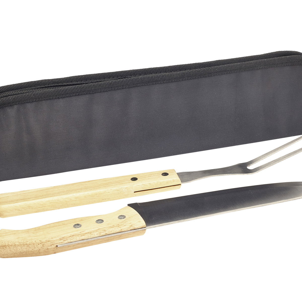 Set De Asado / Bbq Grill acero inoxidable y madera Set De Asado / Bbq Grill acero inoxidable y madera
