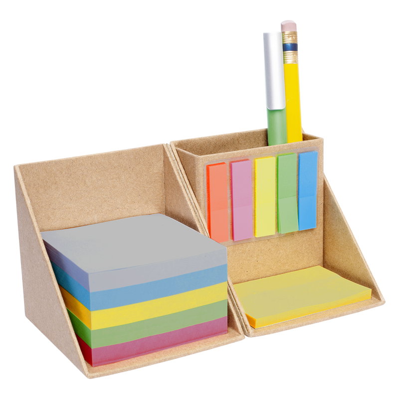 Set De Escritorio Square cartón 18 x 8.7 cm