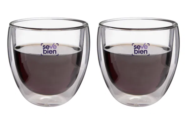 Set De Vasos De Vidrio Glasgow 220 ml vidrio personalizado con logo empresa - Vasos corporativo Chile