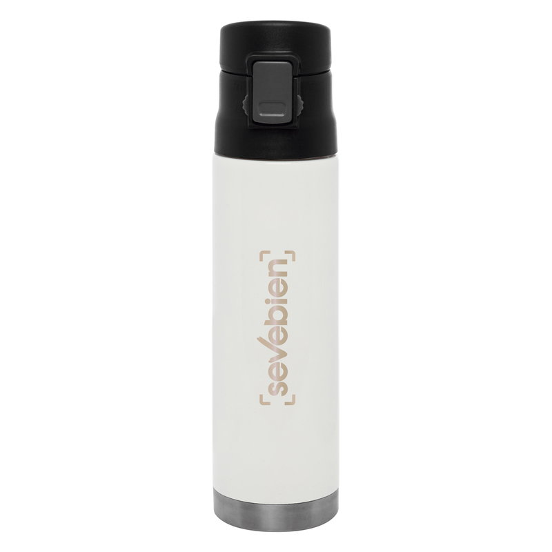 Mug Bolje acero inoxidable, tapa abatible