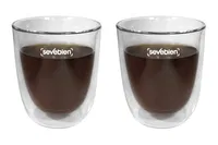 Set De Vasos De Vidrio Double 280 ml vidrio