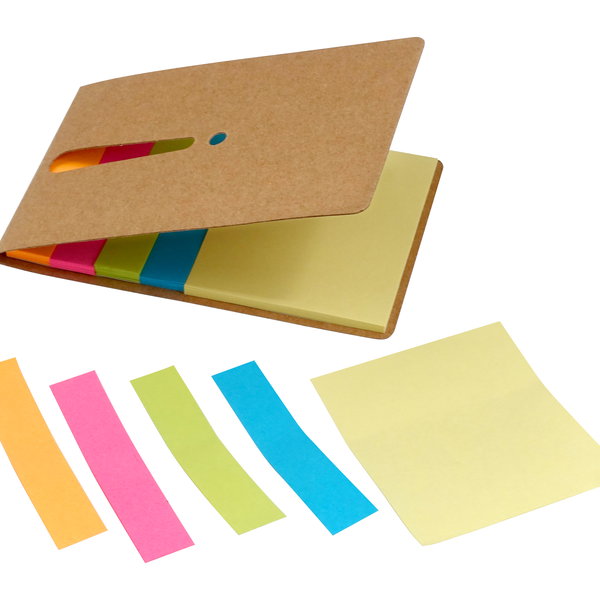 Set De Autoadhesivos Ximmy cartón 10.5 x 7 cm personalizado con logo empresa - Merchandising corporativo Chile