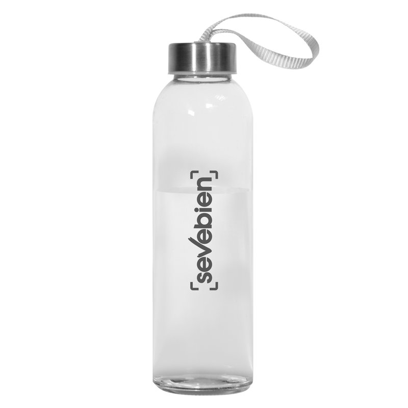 Botella De Vidrio ¨ananá¨ 500 ml vidrio