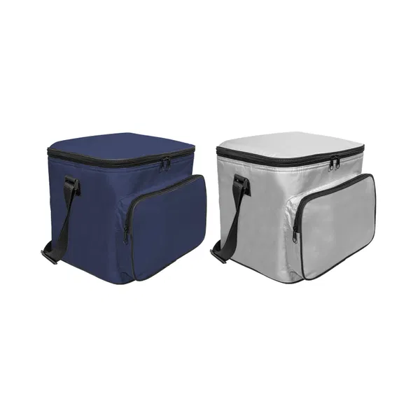 Cooler ¨aruba¨ 17,5 L poliéster personalizado con logo empresa - Merchandising corporativo Chile