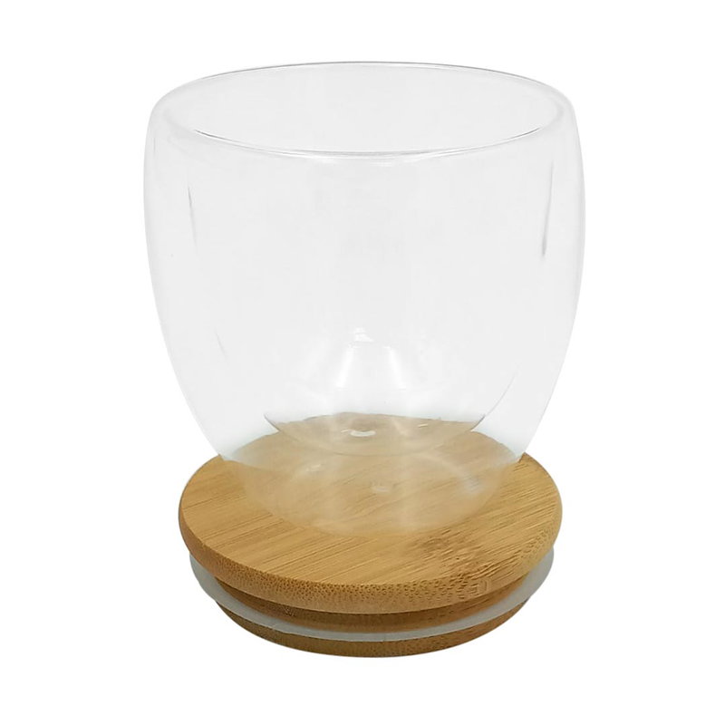 Taza Doble Vidrio ¨colombia¨ doble pared