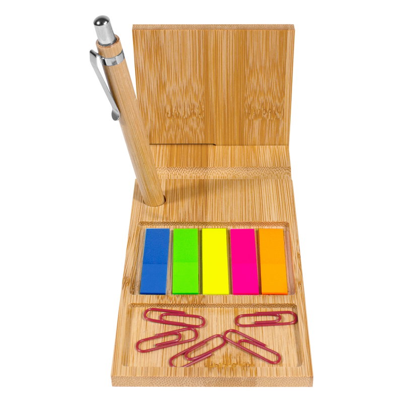 Organizador De Escritorio Nagano Desk bambú