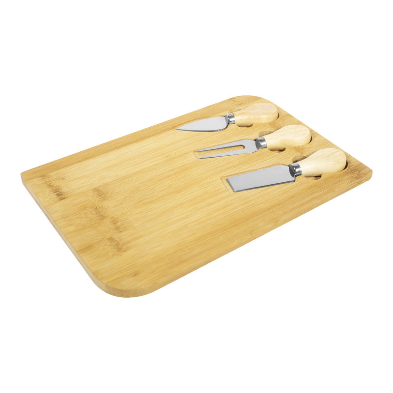 Tabla Para Quesos Francia bambú y inox