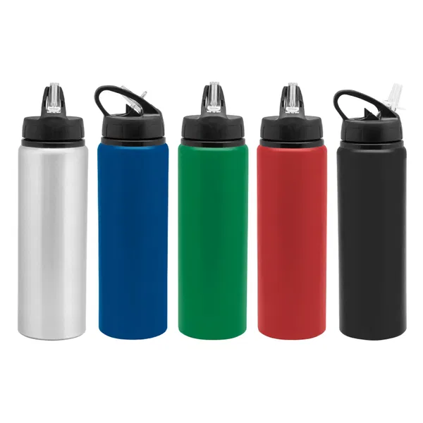 Botella Drinker aluminio y plástico personalizado con logo empresa - Botellas de Aluminio corporativo Chile