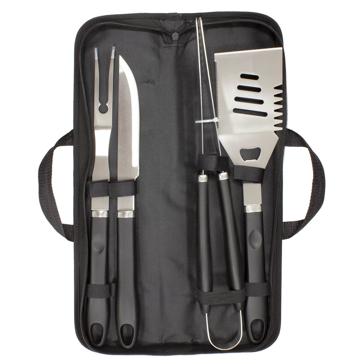 Set De Asado / Bbq Angus acero inoxidable 420