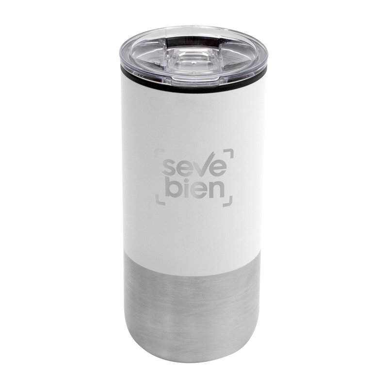 Mug Nori acero inoxidable y tapa plástico