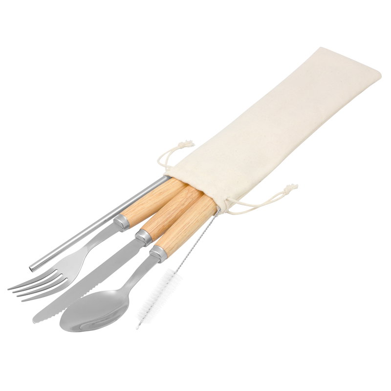 Set De Cubiertos Mealtime acero inoxidable 420