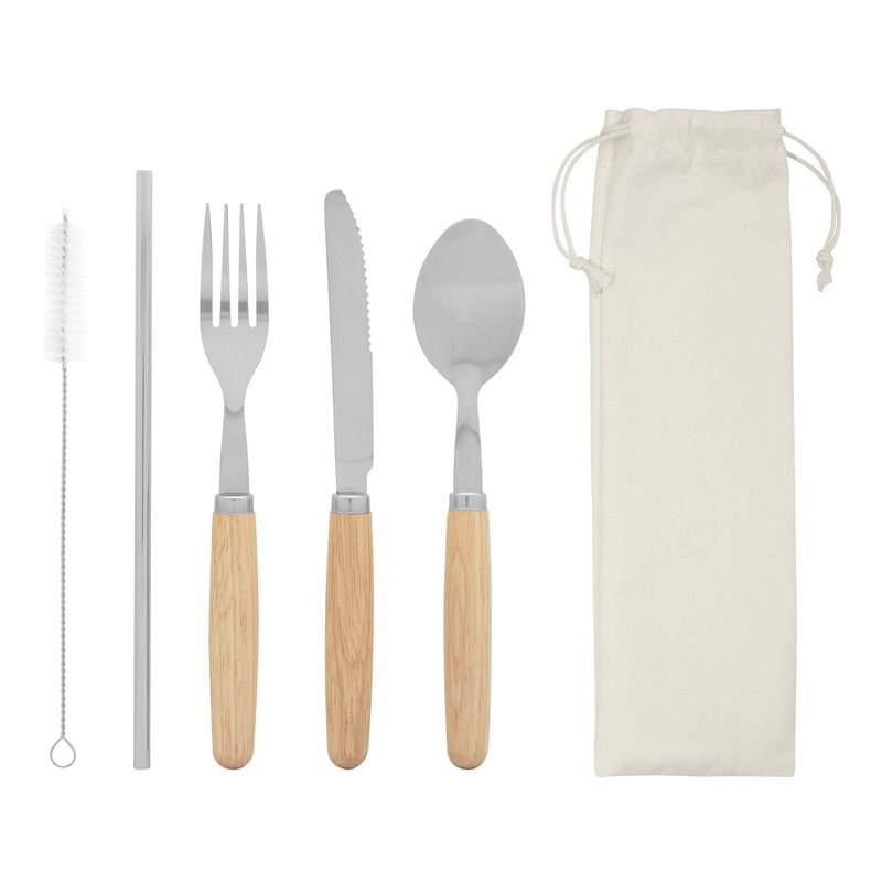 Set De Cubiertos Mealtime acero inoxidable 420
