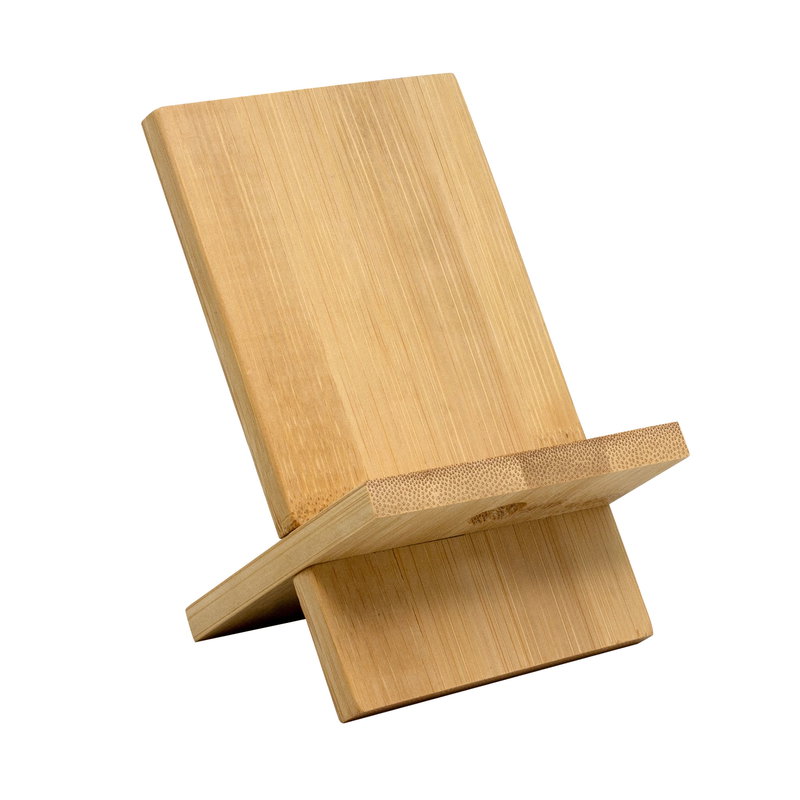 Soporte De Escritorio Para Celular Bamboffice bambú