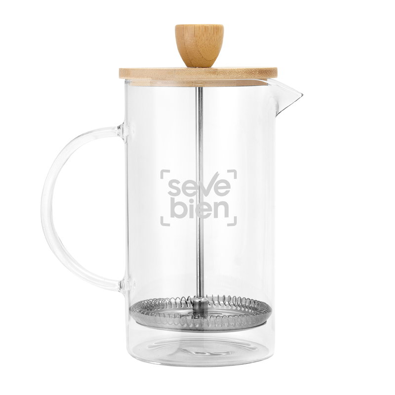 Cafetera Prensa Francesa Bambcoffee 600 ml bambú