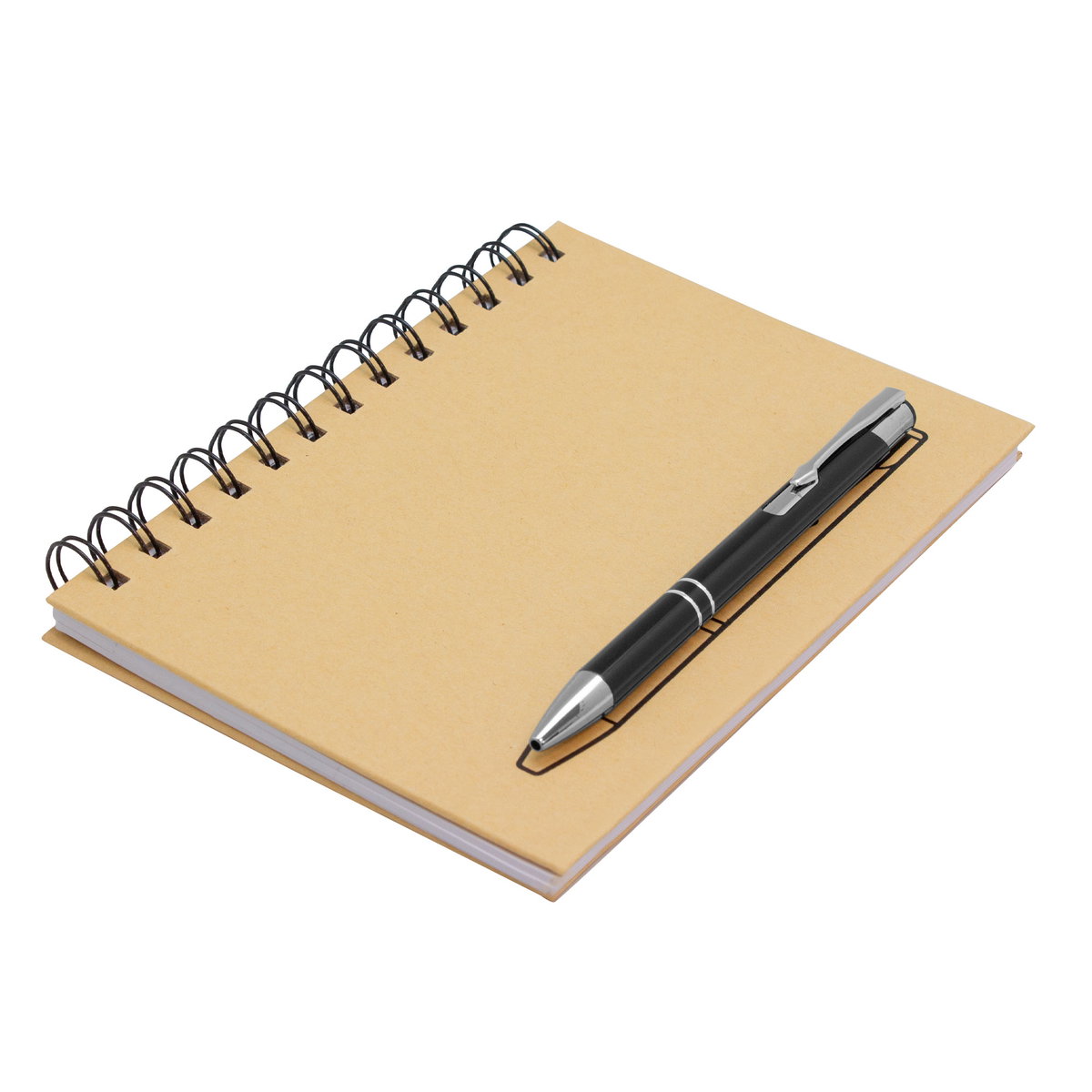 Set De Libreta Y Bolígrafo Magic cartón kraft Set De Libreta Y Bolígrafo Magic cartón kraft