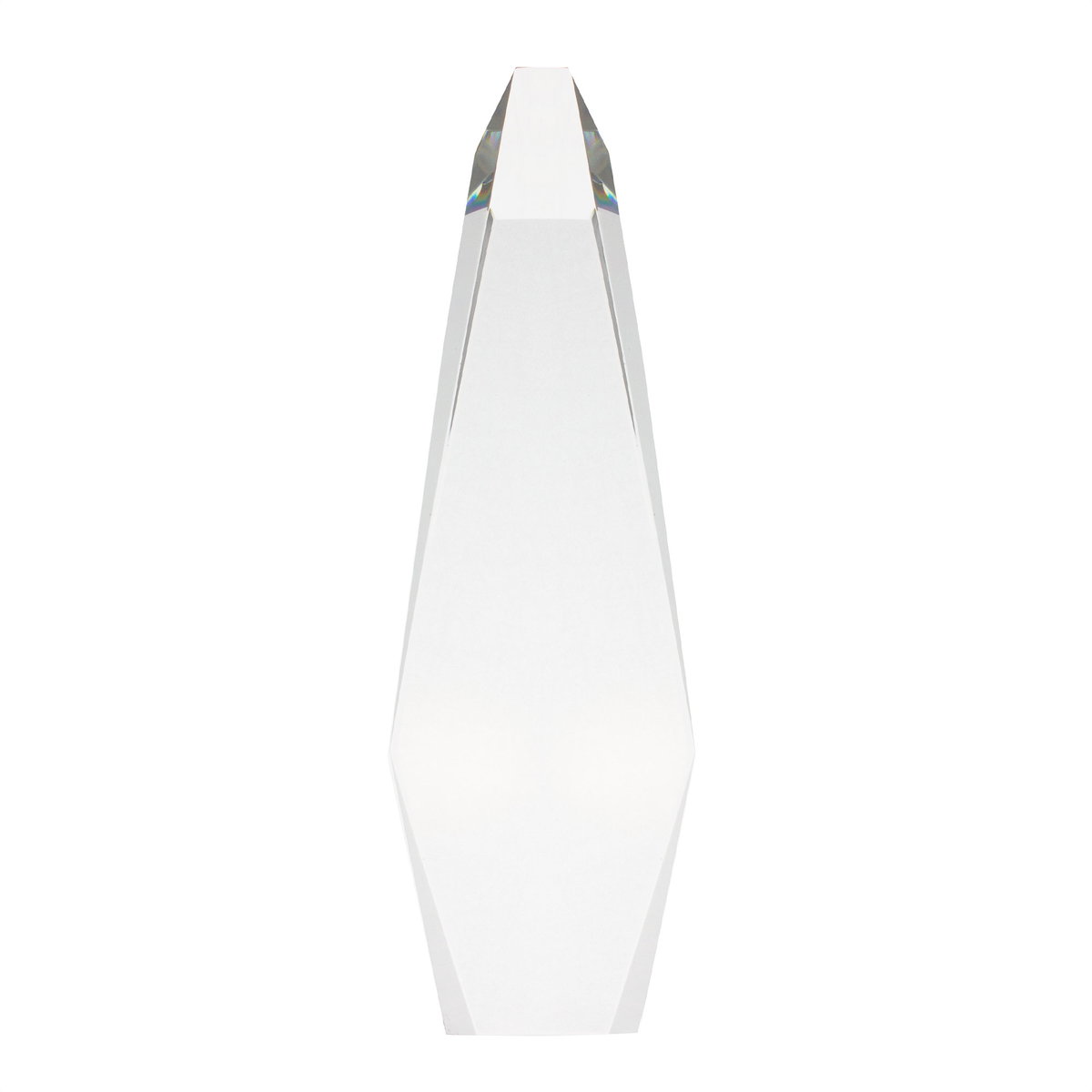 Trofeo Winner vidrio K9 25 x 8 x 3,5 cm personalizado con logo empresa - Decoración corporativo Chile