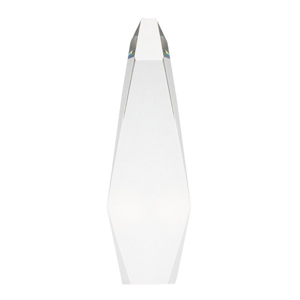 Trofeo Winner vidrio K9 25 x 8 x 3,5 cm personalizado con logo empresa - Merchandising corporativo Chile