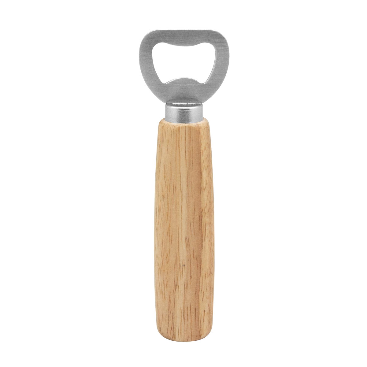 Abridor De Botellas Enjoy inox y madera - regalo corporativo Chile