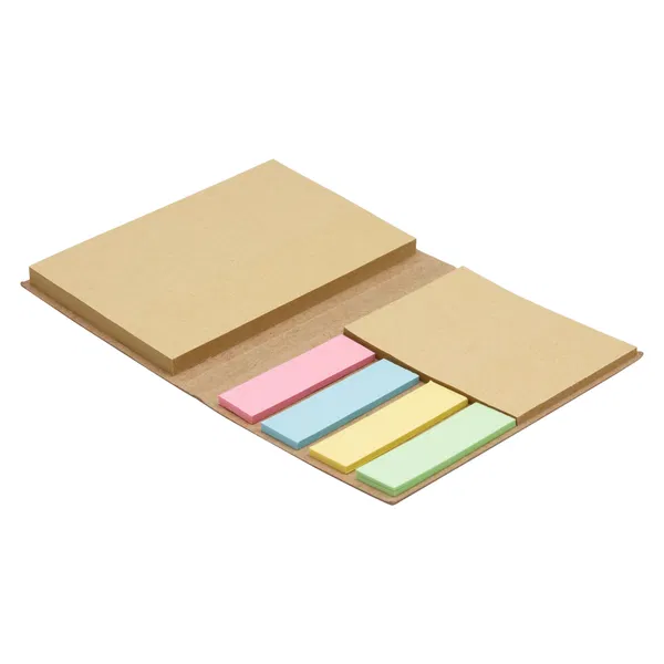 Memo Folder Nottinhill papel 9.5 x 6 cm personalizado con logo empresa - Notas Adhesivas corporativo Chile