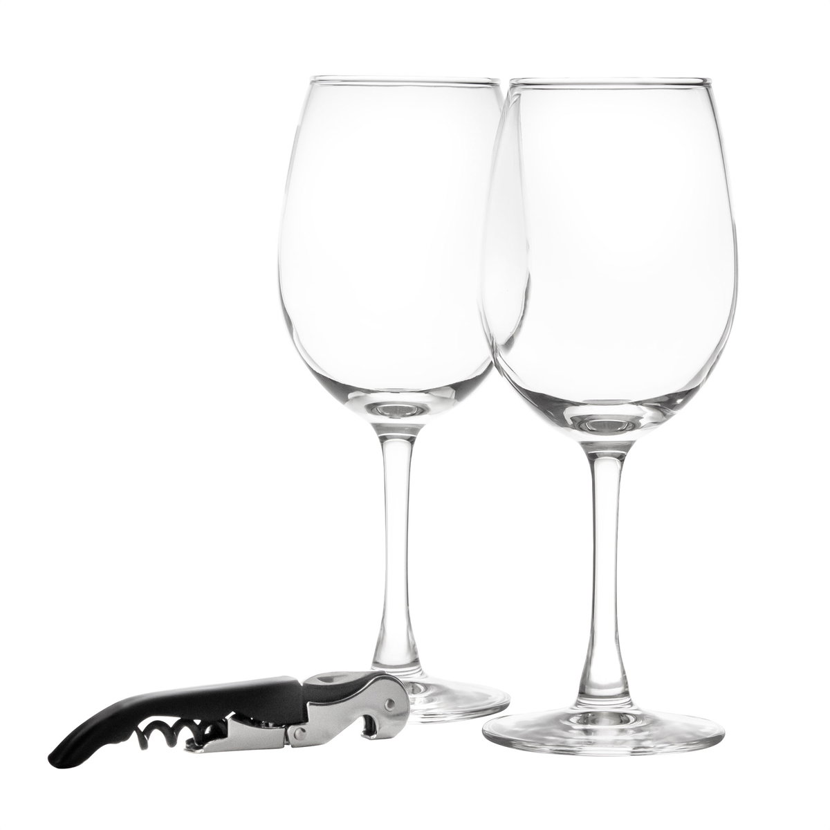 Set De Vino Brindis vidrio y acero inoxidable Set De Vino Brindis vidrio y acero inoxidable