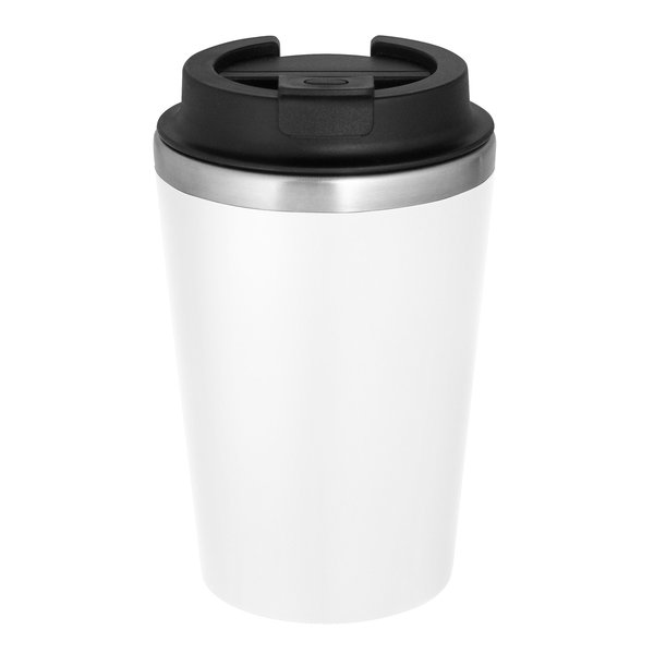Mug Camper 350 ml plástico y acero inoxidable personalizado con logo empresa - Merchandising corporativo Chile