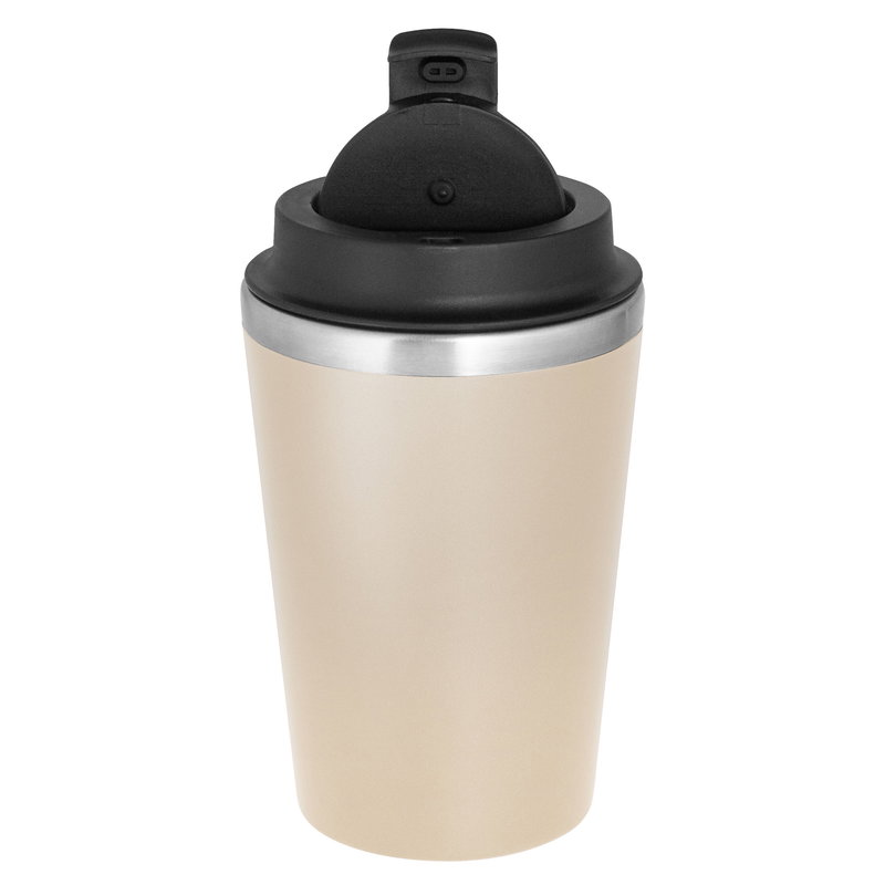 Mug Camper 350 ml plástico y acero inoxidable