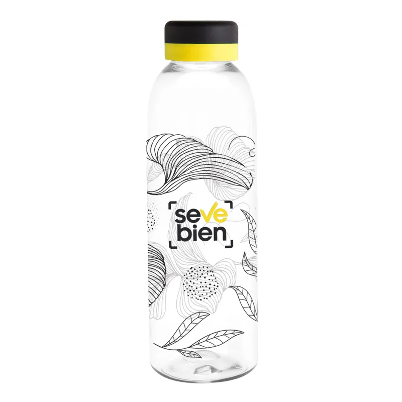 Botella Baladina Black 780 ml PET cristalino