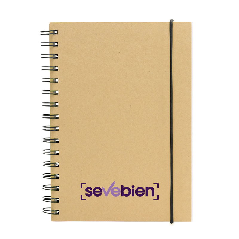 Libreta Iberica tapa kraft 120 g, 70 hojas