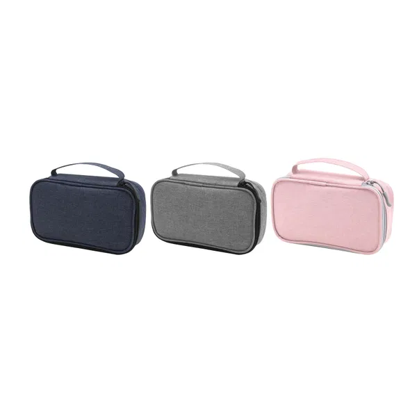 Necessaire Niza poliéster 300D acolchada personalizado con logo empresa - Neceseres corporativo Chile