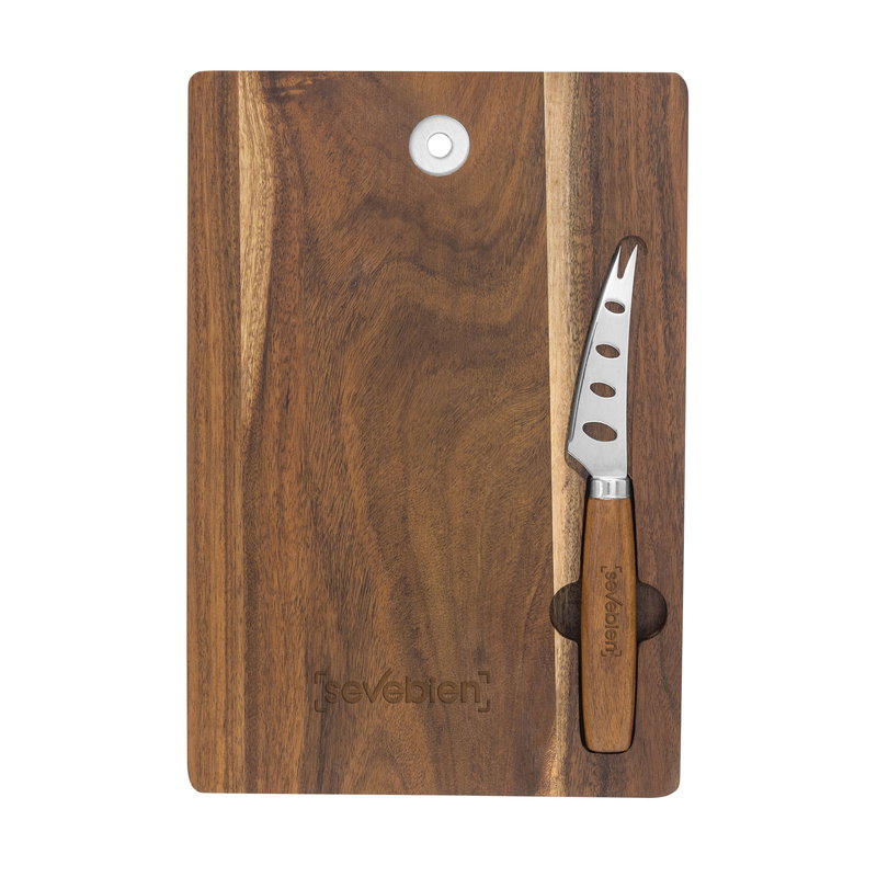 Tabla Para Quesos Emmental madera acacia