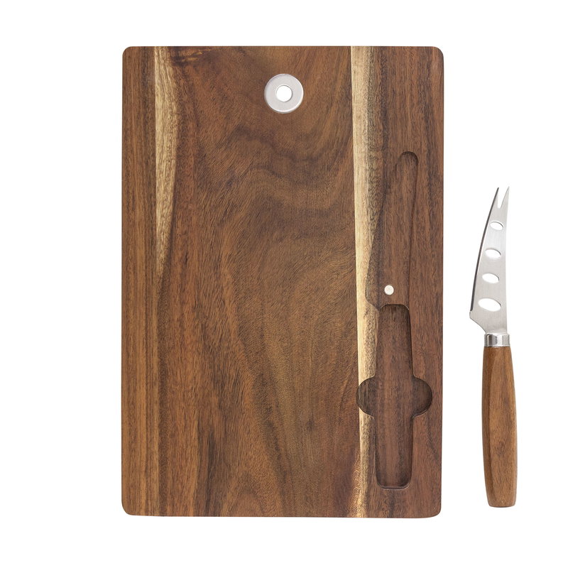 Tabla Para Quesos Emmental madera acacia
