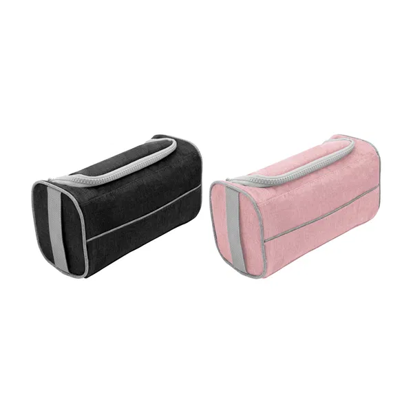 Necessaire Preston poliéster 300D bicolor personalizado con logo empresa - Neceseres corporativo Chile