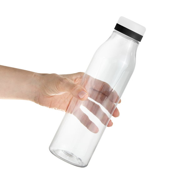 Botella Andina Frost 750 ml PET cristalino personalizado con logo empresa - Merchandising corporativo Chile